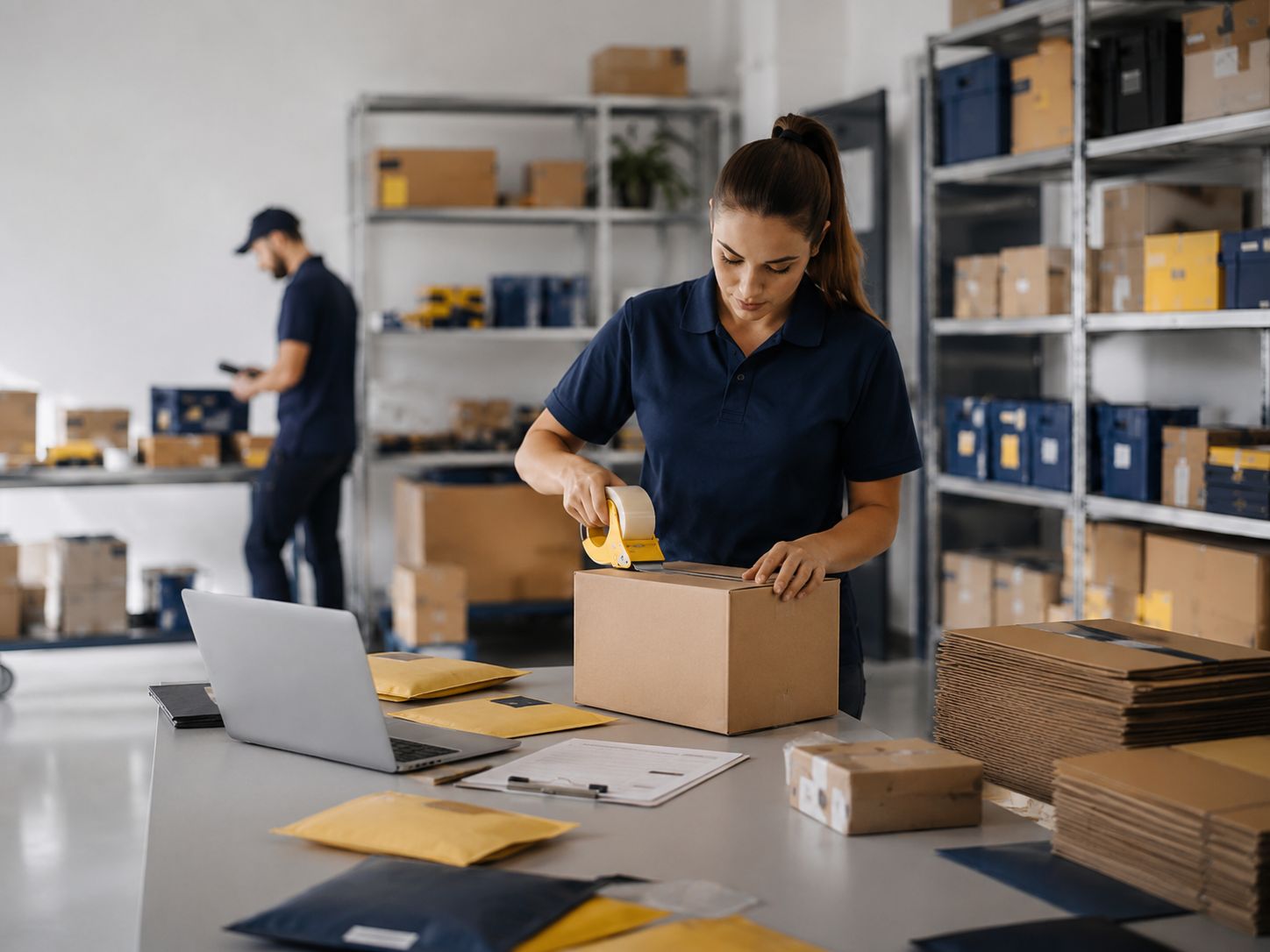 Packing station για pick and pack εργασίες